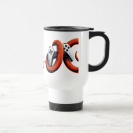Caneca Térmica Presente para Namorado Gamer com Controle de Cobra
