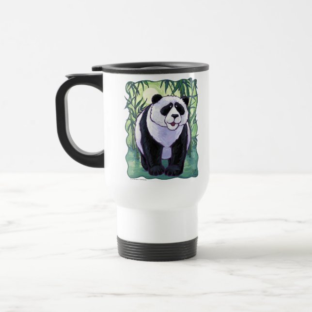 Caneca Térmica Presentes & acessórios do urso de panda (Esquerda)