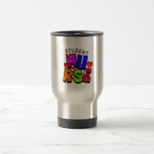 Caneca Térmica Presentes artísticas da enfermeira de estudante