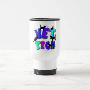 Caneca Térmica Presentes artísticas da tecnologia do veterinári