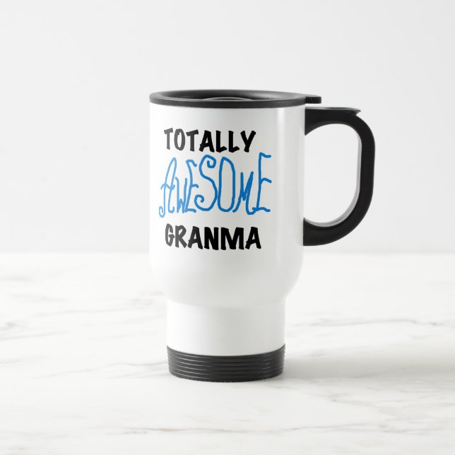 Caneca Térmica Presentes azuis totalmente impressionantes do (Direita)