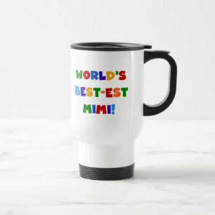 Caneca Térmica Presentes brilhantes dos t-shirt das cores Mimi do