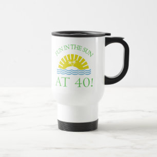 Caneca Térmica Presentes de aniversário de 40 anos divertidos