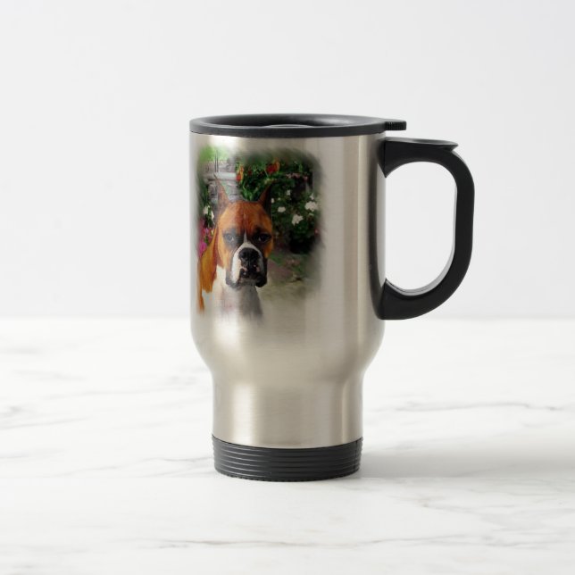 Caneca Térmica Presentes de Arte Canina Boxer (Direita)