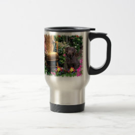 Caneca Térmica Presentes de Arte Labrador Retriever