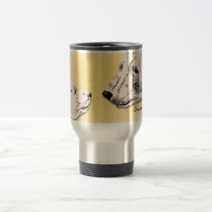 Caneca Térmica Presentes de Arte Polar do Urso de Churchill Souve