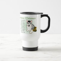 Presentes de Malamute no Alasca