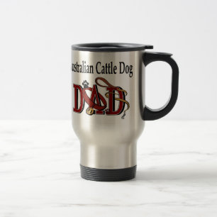 Caneca Térmica Presentes de Pai de Cães de Bovinos Australianos