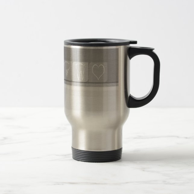Caneca Térmica Presentes do dentista do implante (Direita)