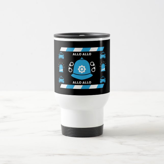 Caneca Térmica Presentes E Acessórios Da Polícia Britânica (Centro)