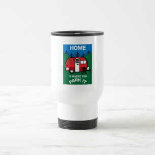 Caneca Térmica Presentes Engraçados de Caravana Melhor caravani