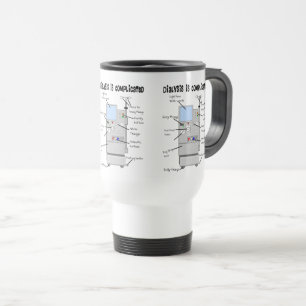 Caneca Térmica Presentes engraçados para enfermeira/técnico de di