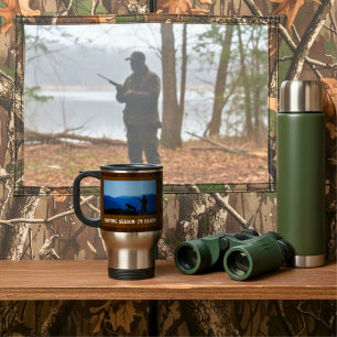 Caneca Térmica Presentes Personalizados de Caça para Aposentadori