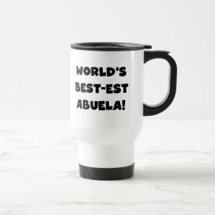 Caneca Térmica Presentes preto e branco do Melhor-est Abuela do