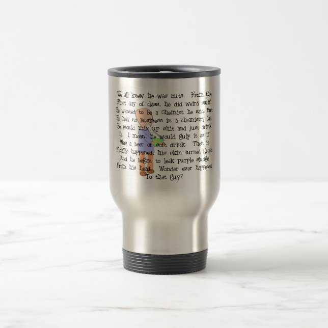 Caneca Térmica Presentes Químicos — Arte Histórica "O Cientista L (Centro)