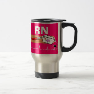Caneca Térmica Presentes "RN " da enfermeira diplomada