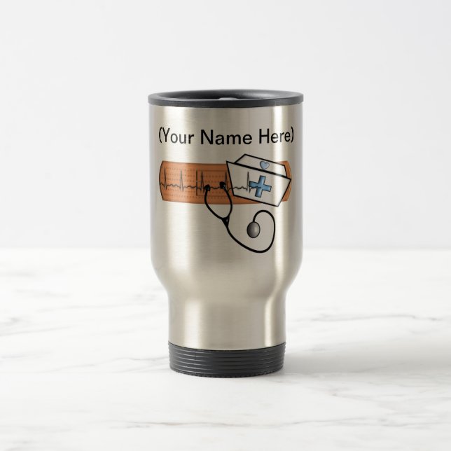 Caneca Térmica Presentes Únicos para Enfermeira Escolar (Centro)