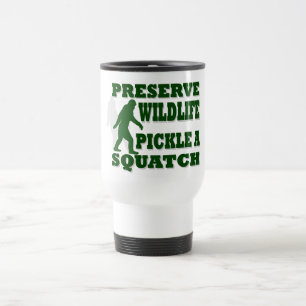 Caneca Térmica Preservar a vida selvagem picando um assento