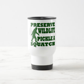 Caneca Térmica Preservar a vida selvagem picando um assento