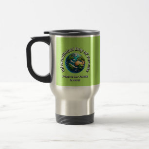 Caneca Térmica Preservar As Nossas Florestas. Dia Internacional d