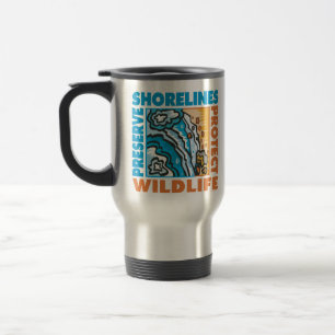 Caneca Térmica Preservar Shorelines - Proteger Wildife