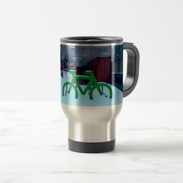Caneca Térmica Preso na neve (Frente Esquerda)