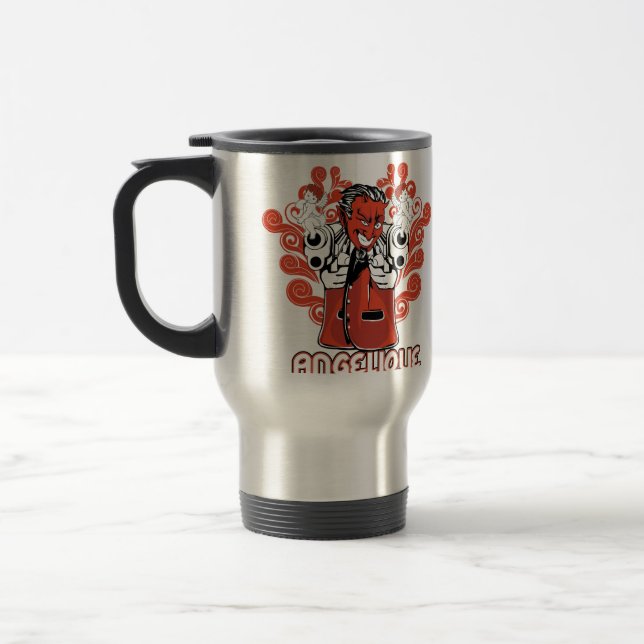 Caneca Térmica preto angeliano (Esquerda)