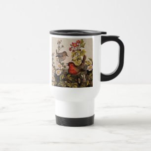 Caneca Térmica Primavera Robin Birds Red Birds