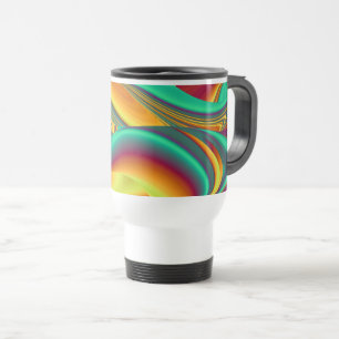 Caneca Térmica Primavera Verão Outono Flores Magia