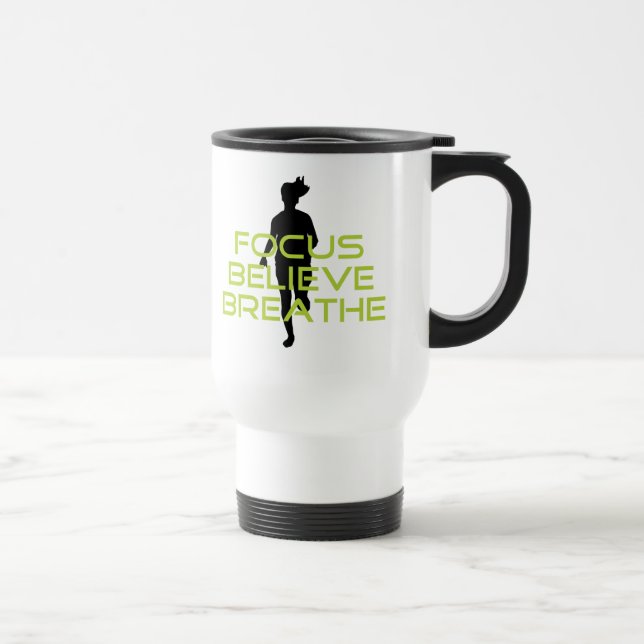 Caneca Térmica Primavera Verde Foco Acredite em Breathe (Direita)