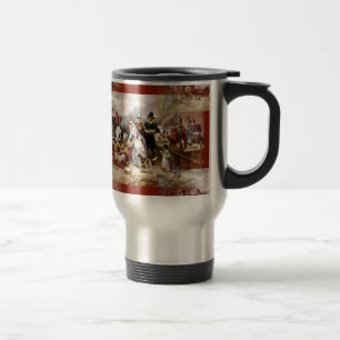 Caneca Térmica primeira ação de agradecimento