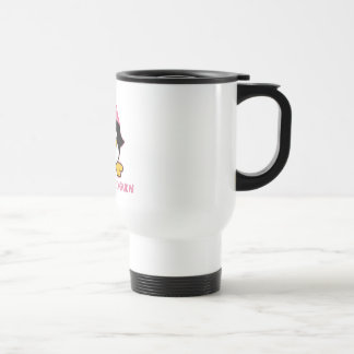 Caneca Térmica Princesa cor-de-rosa Pinguim