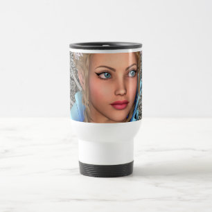Caneca Térmica Princesa de Conto de Fadas