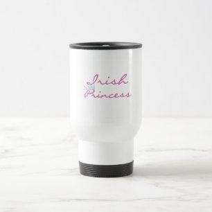 Caneca Térmica Princesa irlandesa Camiseta e presentes