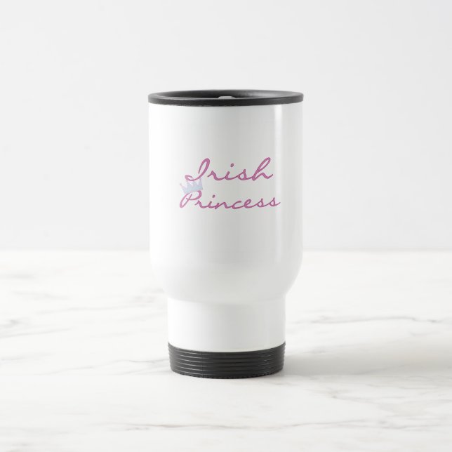 Caneca Térmica Princesa irlandesa Camiseta e presentes (Centro)