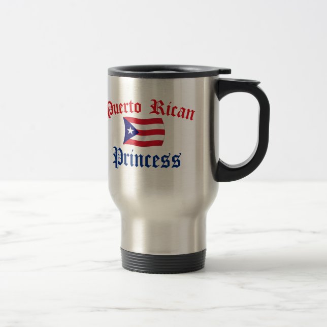 Caneca Térmica Princesa porto-riquenha (Direita)