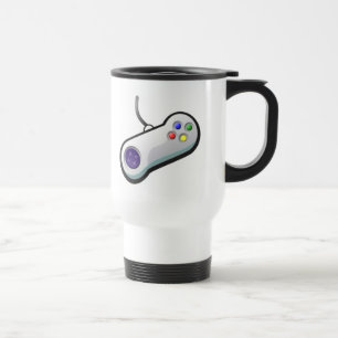 Caneca Térmica Pro Gamer, controlador do jogo de vídeo