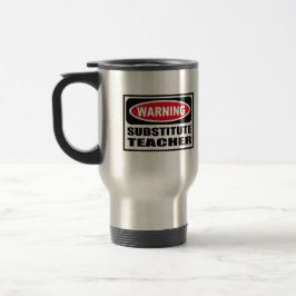 Caneca Térmica Professor substituto de aviso
