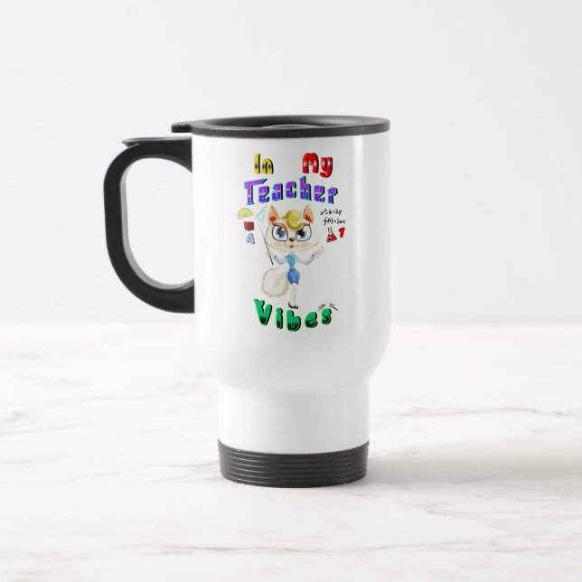 Caneca Térmica Professora (Esquerda)
