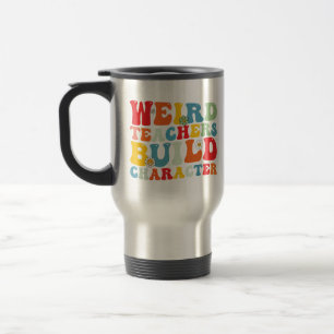Caneca Térmica Professores Estranhos Constroem Caráter Professor 