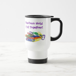 Caneca Térmica Professores seguram os clipes