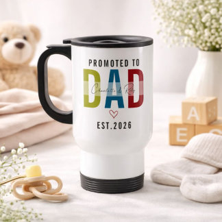 Caneca Térmica Promovido a Papai | Primeiro Dia dos Pais Personal
