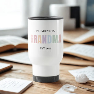 Caneca Térmica Promovido à vovó EST 2025 Presente