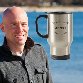 Caneca Térmica Promovido ao Anúncio de Gravidez do Avô