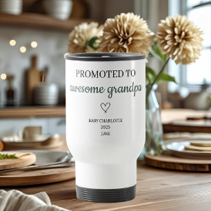 Caneca Térmica Promovido ao Avô Incrível Personalizado