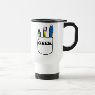 Caneca Térmica Protetor de Bolso GEEK Divertido