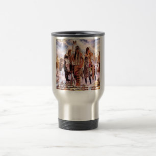 Caneca Térmica Provérbio da Natureza do Nativo Americano Lakota