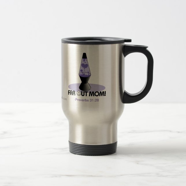 Caneca Térmica Provérbios 31:28 Longe mãe (Direita)