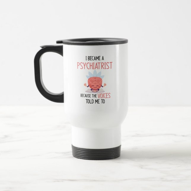 Caneca Térmica Psiquiatra (Esquerda)