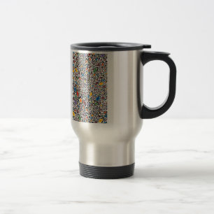Caneca Térmica Psychedelic Cheetah